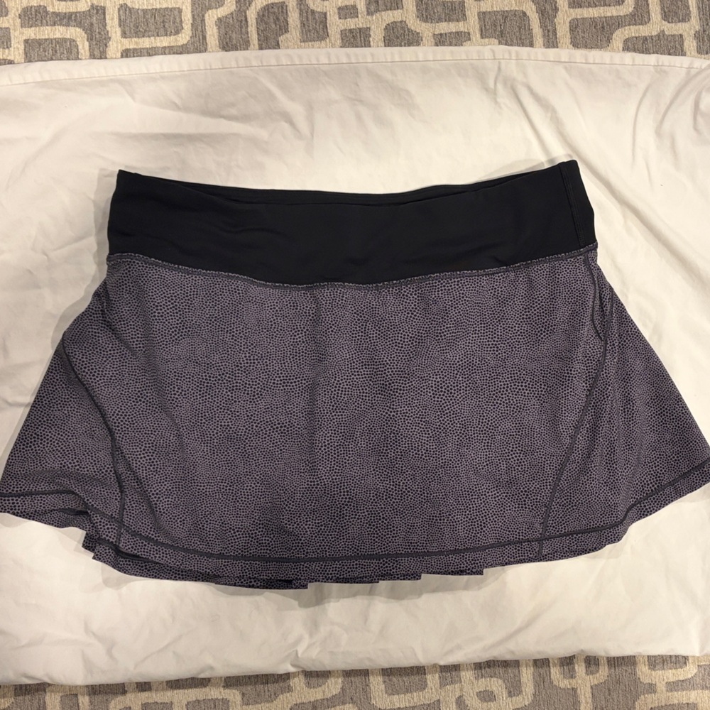 lululemon athletica Small Dot Back Pleat Athletic Skirt